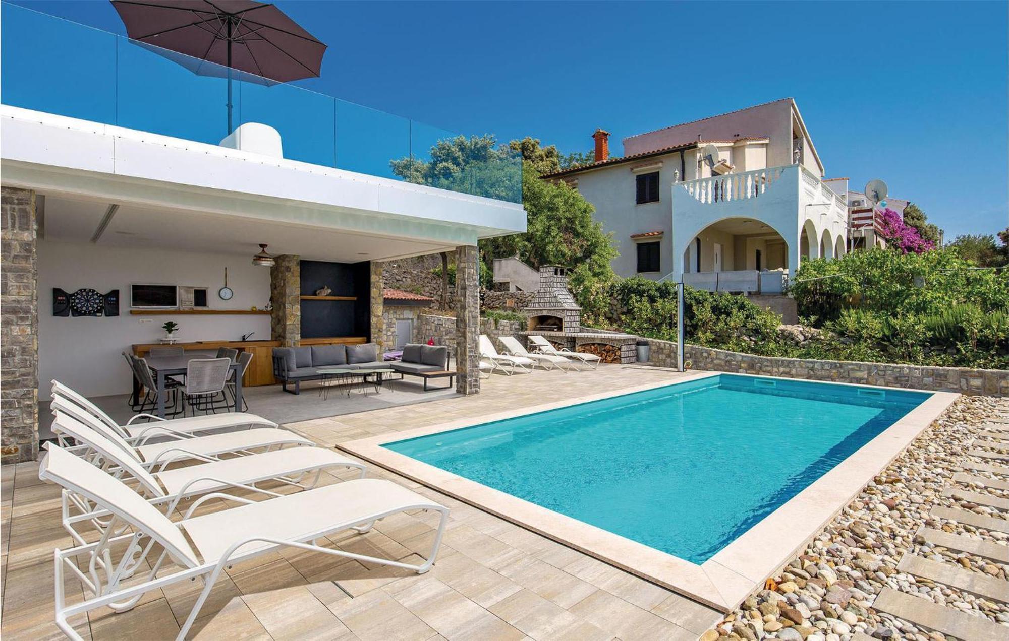 4 Bedroom Gorgeous Home In Lun Lun  Dış mekan fotoğraf